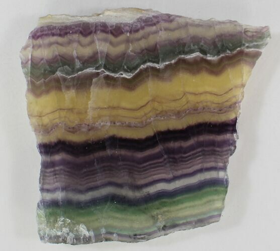 Polished Fluorite Slab - Purple #34851